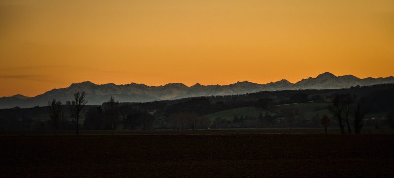 Chambre d’hôtes, gite écoresponsable Gers vue pyrénées