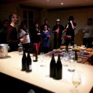 Domaine au perisson-degustation vin entras-armaganc